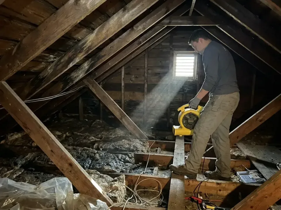 attic-water-damage-drying-proc-007 — frequently asked questions, Emergency Water Extraction & 24/7 Flood Response in The Acr…